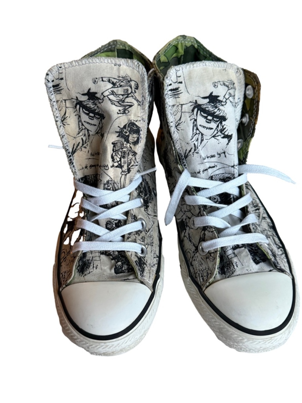 Converse x Gorillaz Sneakers Limited Edition Chuck Taylor All Star Shoes Rare 38 - Picture 2 of 12